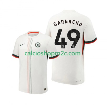 Chelsea Alejandro Garnacho 49 Maglia Trasferta 2025/2026 Manica Corta